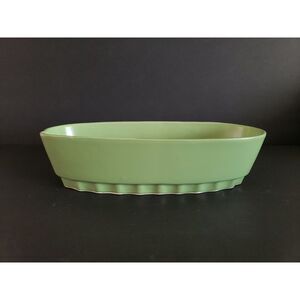 USA Vintage Large Green Rectangle Ceramic‎ Planter